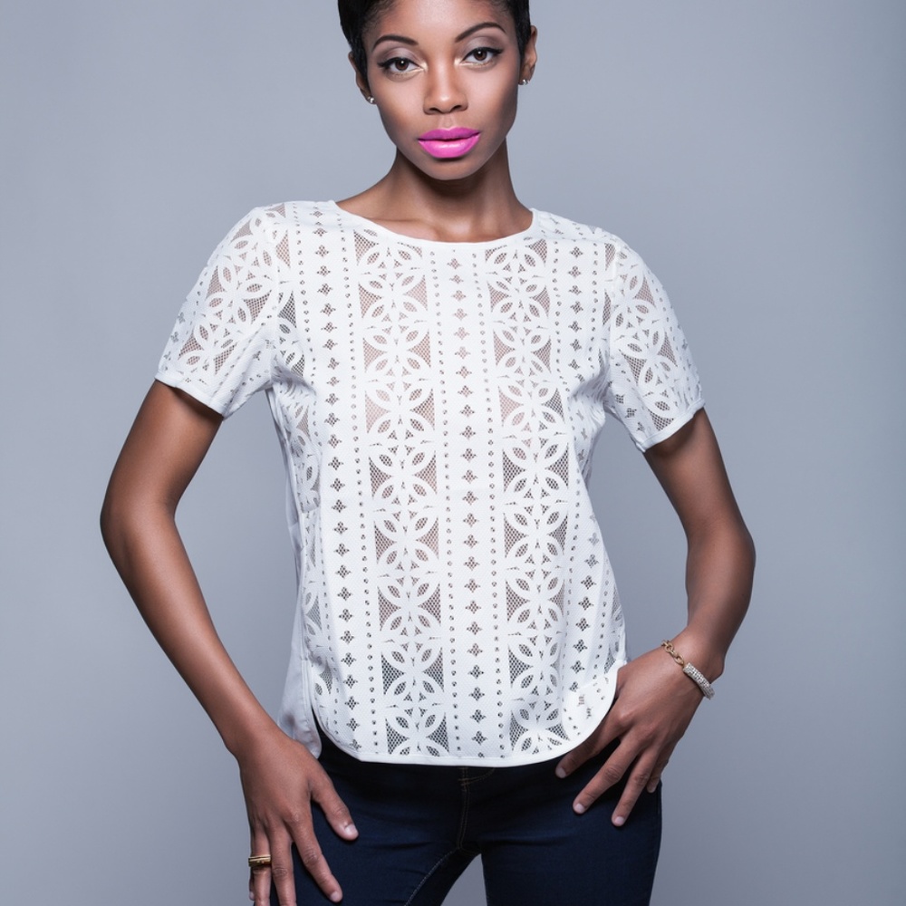 Cool and Breezy Cutout Top